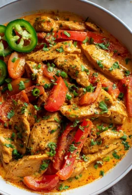 Paprika Hähnchen Curry mit Kokosmilch – Schnell & Lecker