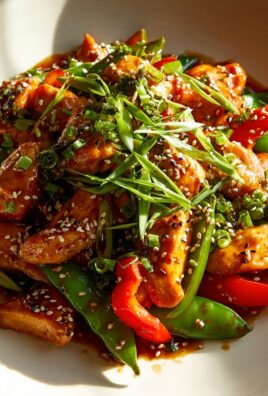 Paprika Hähnchen Stir Fry mit Teriyaki Glasur: Dein Lieblingsrezept!