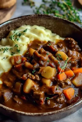Pilz Gulasch Bourguignon Einfach und Sättigend