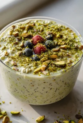 Pistazien Overnight Oats: Cremig, gesund & einfach!
