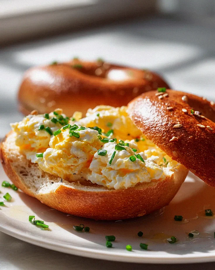 Proteinreiche Vollkorn-Bagels mit Eiweißen genießen!