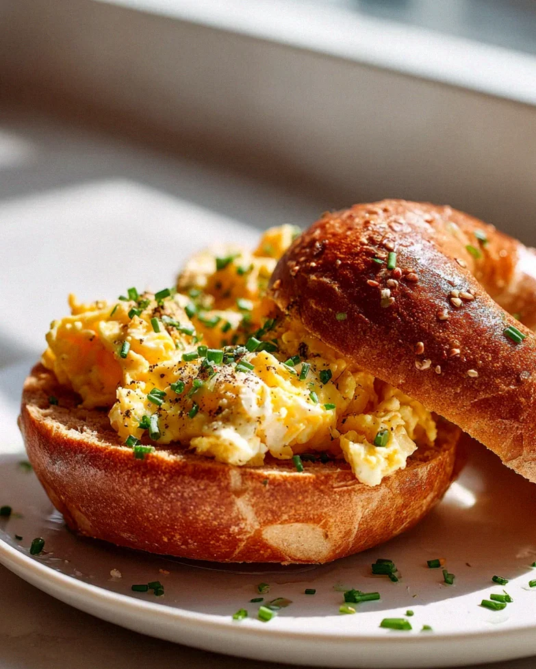 Proteinreiche Vollkorn-Bagels mit Eiweißen genießen! – Schritt 2