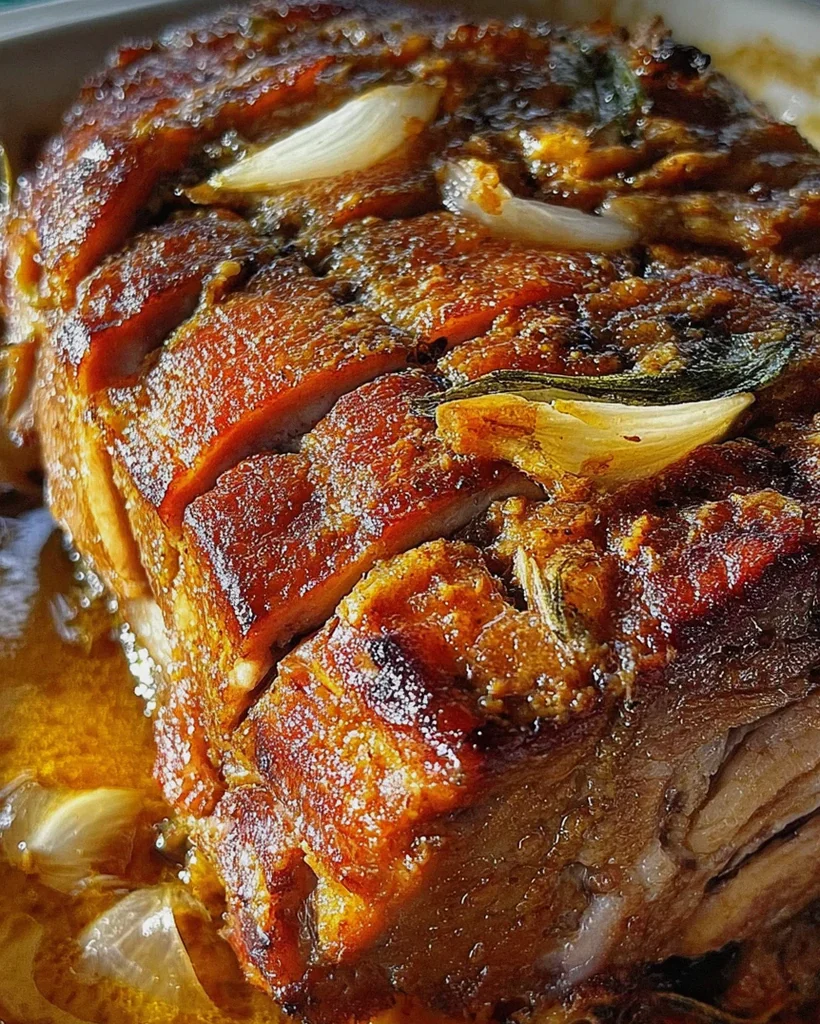 Räuberbraten, schmort im Ofen einfach vor sich hin – Schritt 1