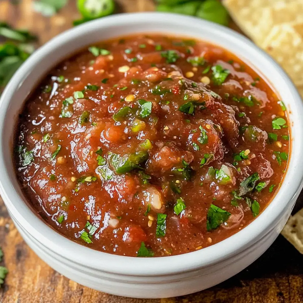 Restaurant-Stil Salsa für deinen perfekten Dip