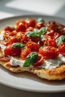 Rezept: Burrata Pizza mit Kirschtomaten – Einfach unwiderstehlich!