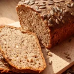 Roggenvollkornbrot mit Sonnenblumenkernen
