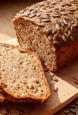 Roggenvollkornbrot mit Sonnenblumenkernen