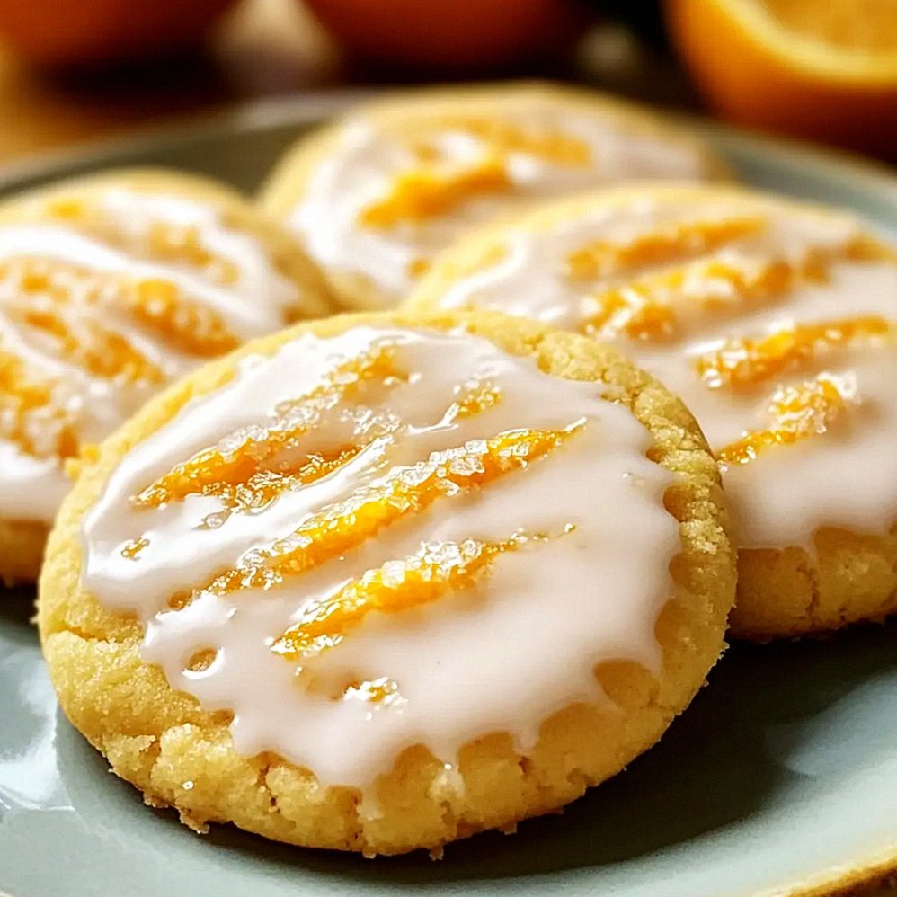 Saftige Orange Zuckerplätzchen in 30 Minuten