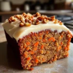 Sauerteig Karottenkuchen Laib für perfekte Kaffeestunden