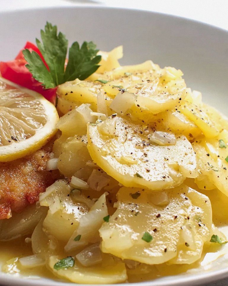 Schwäbischer Kartoffelsalat – Köstliches Rezept ohne Alkohol – Schritt 2