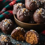Spekulatius Kugeln - Pralinen für Weihnachten