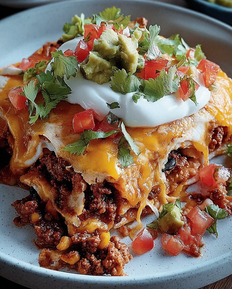 Taco-Auflauf – Schritt 1