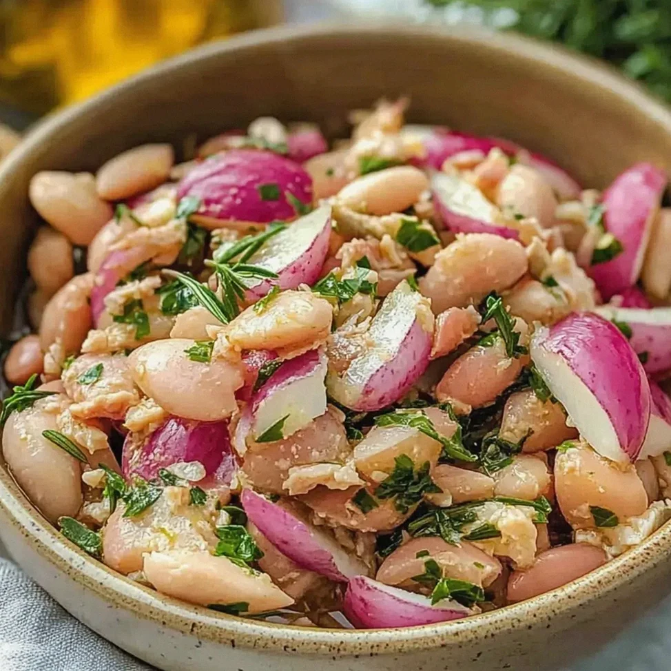 Thunfisch Salat mit weißen Bohnen für frische Sommergerichte – Schritt 1