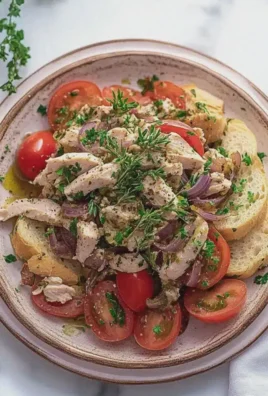 Tomaten Thunfisch Salat nach spanischer Art