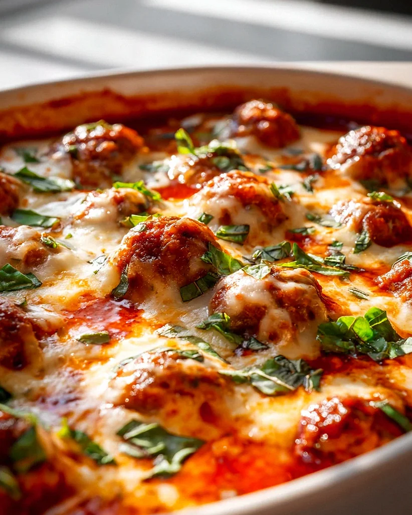 Toskanischer Fleischbällchenauflauf mit Mozzarella & Basilikum – Schritt 1