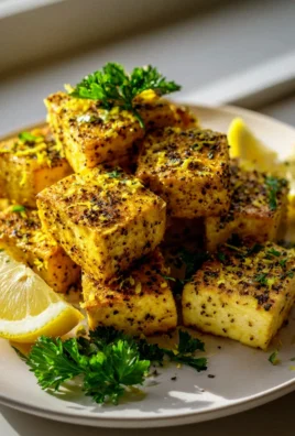 Unglaublicher Gebackener Zitronenpfeffer Tofu Traum!