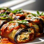 Vegane Auberginen-Rollatini