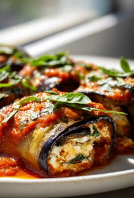 Vegane Auberginen-Rollatini