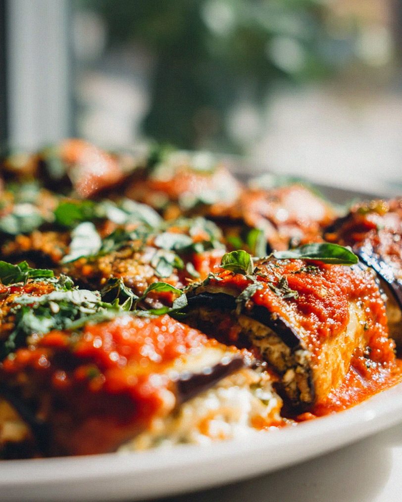 Vegane Auberginen-Rollatini – Schritt 2