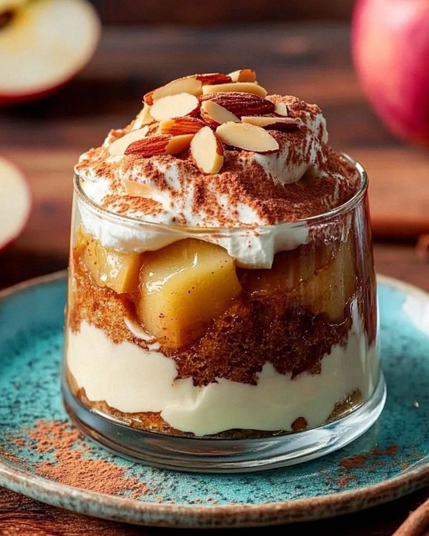 Würziges Bratapfel-Tiramisu