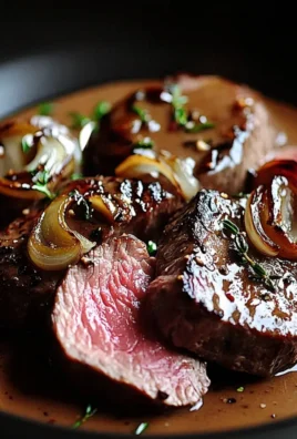 Zartes Rinderfilet mit Balsamicosauce
