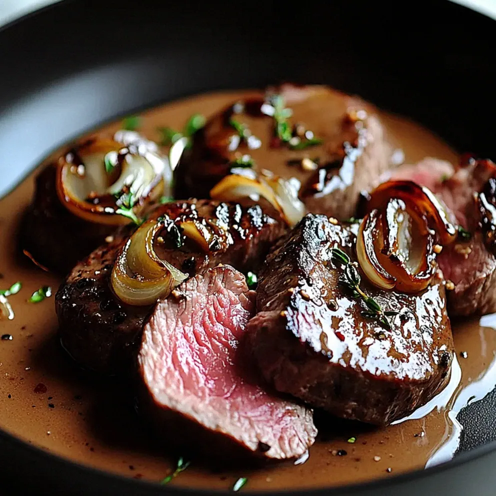 Zartes Rinderfilet mit Balsamicosauce