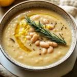 Zitronen Rosmarin Weißbohnensuppe für jeden Tag