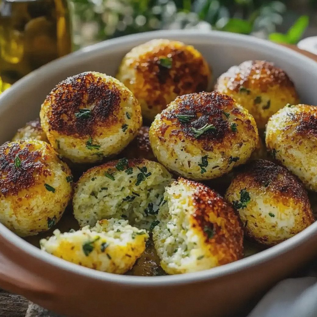 Zucchini Feta Bällchen Ofen – Schritt 2