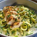Zucchini Noodle Chicken Alfredo – Leckeres Rezept für Genießer!